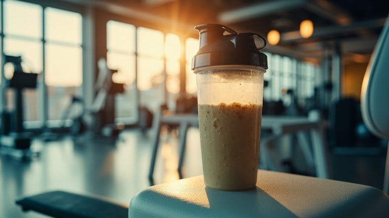 Shaker de whey avant ou apres le sport